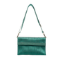 Green  Bom Bom Clutch Bag