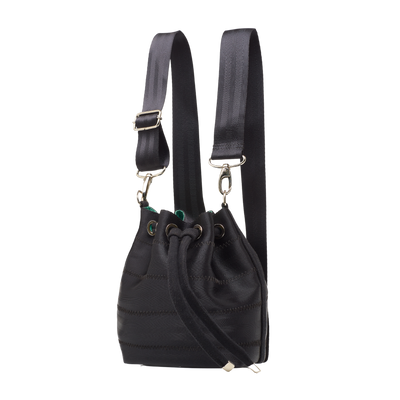 Black Ju Mini Bucket Bag