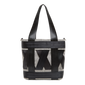 Mini Black and White Leka Tote Bag