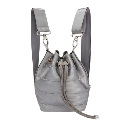 Silver Mini Ju Bucket Bag